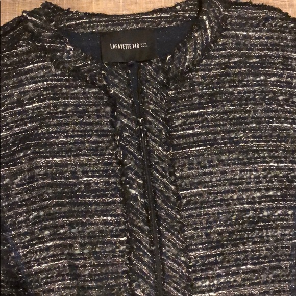 Lafayette 148 Black and silver jacket - Picture 2 of 2